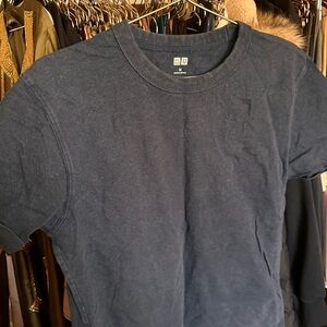 Uniqlo Dark Blue Short Sleeve Tee